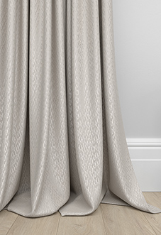 Dew Drop, Metallic Ivory - Made to Measure Curtains